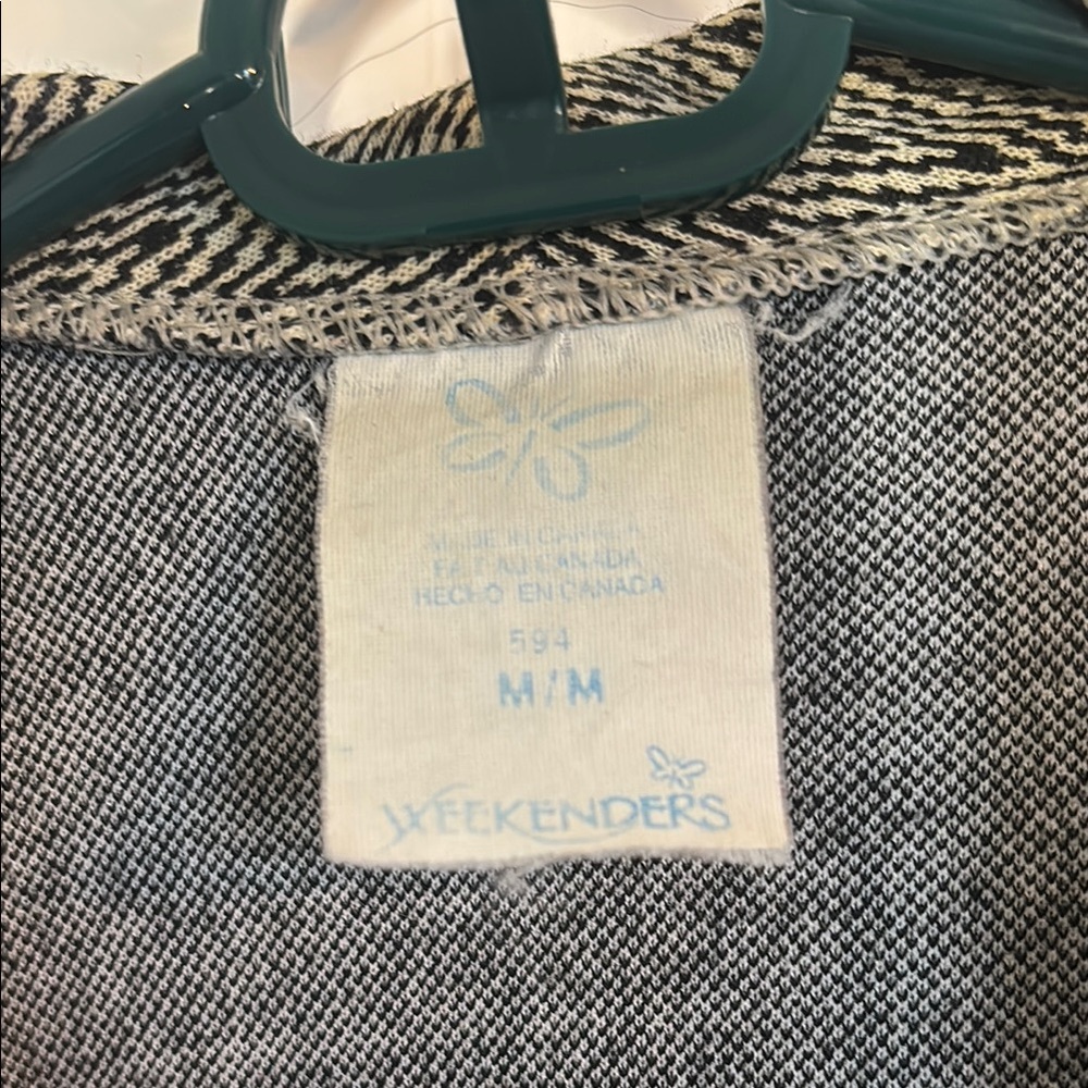 Weekenders Women's Gray Patterned Jacket - image 5